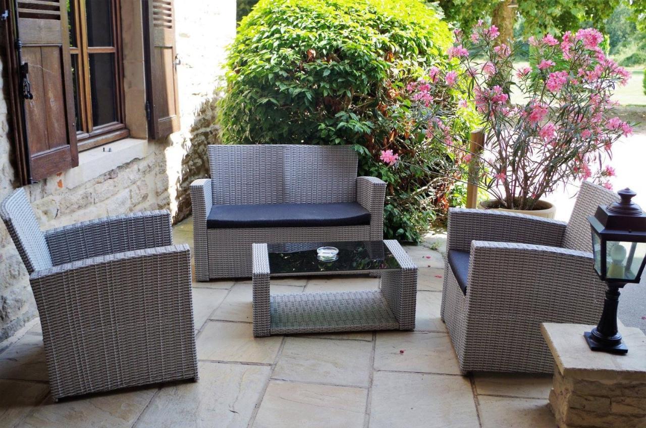 Logis Hotel Les Platanes Reyssouze Exterior photo